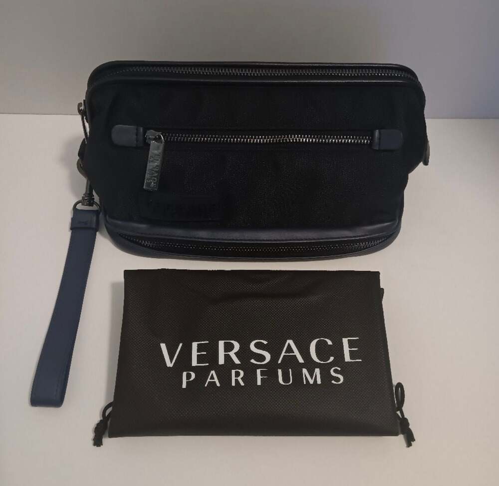 Versace men’s parfums toiletry bag travel size